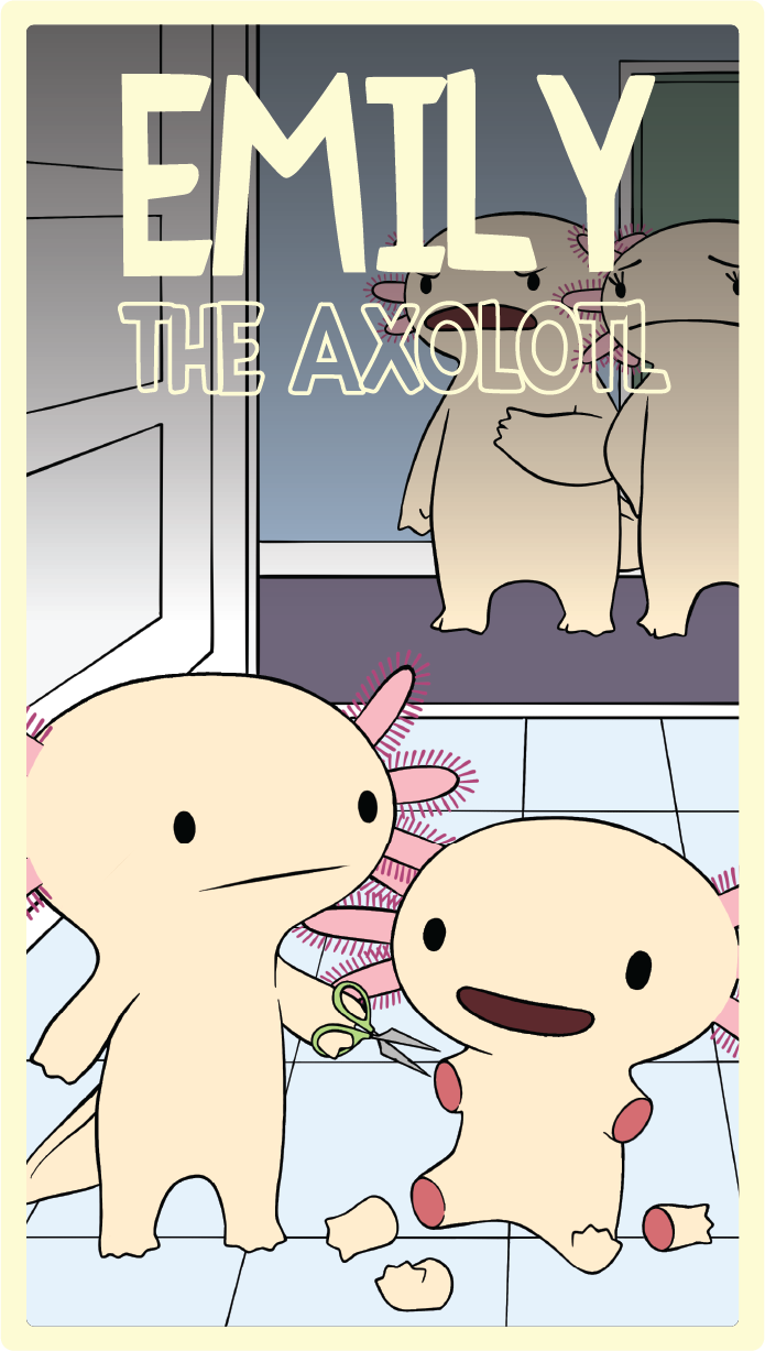 Emily The Axolotl Plush With Detachable Limbs & Tail