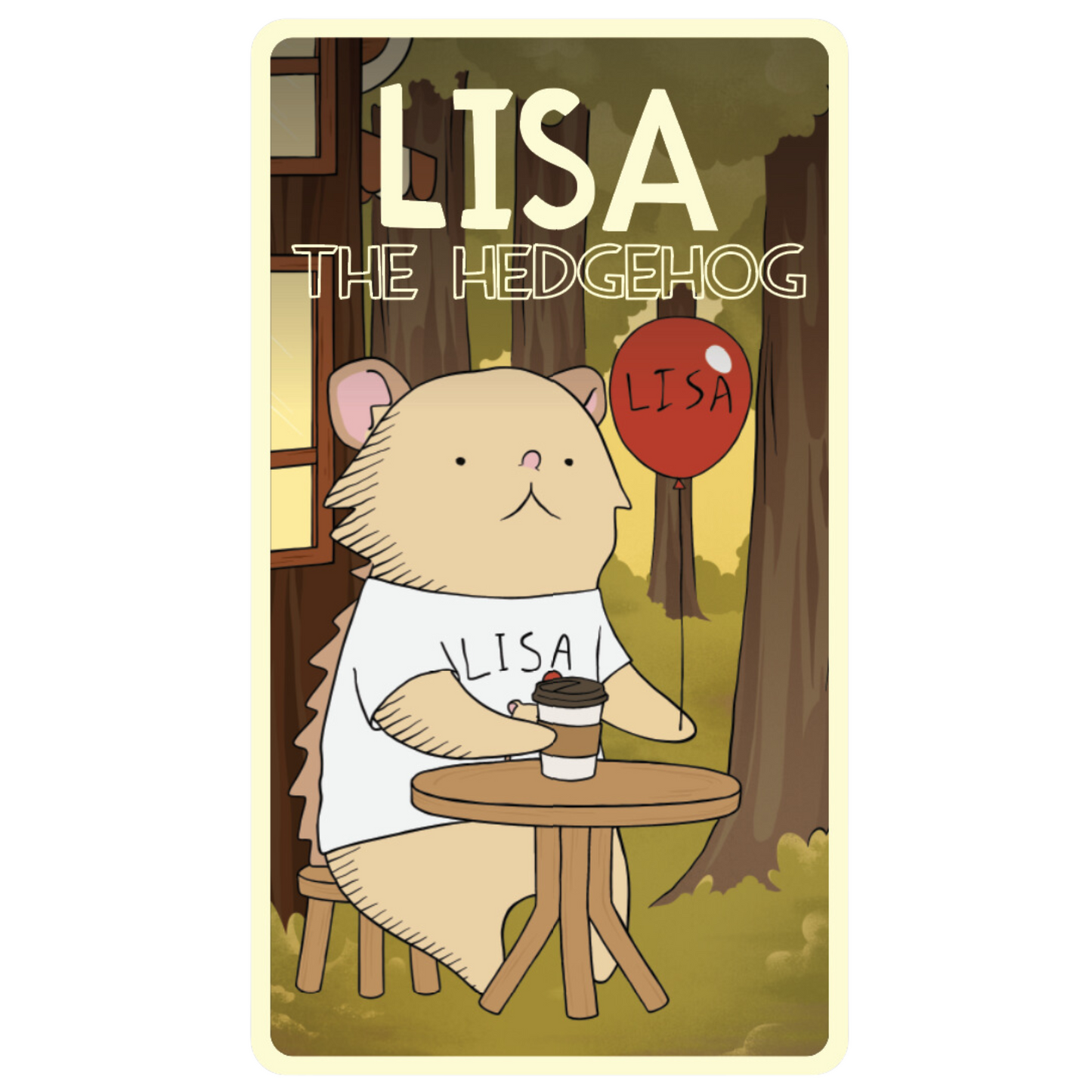 Lisa Plush with Balloon