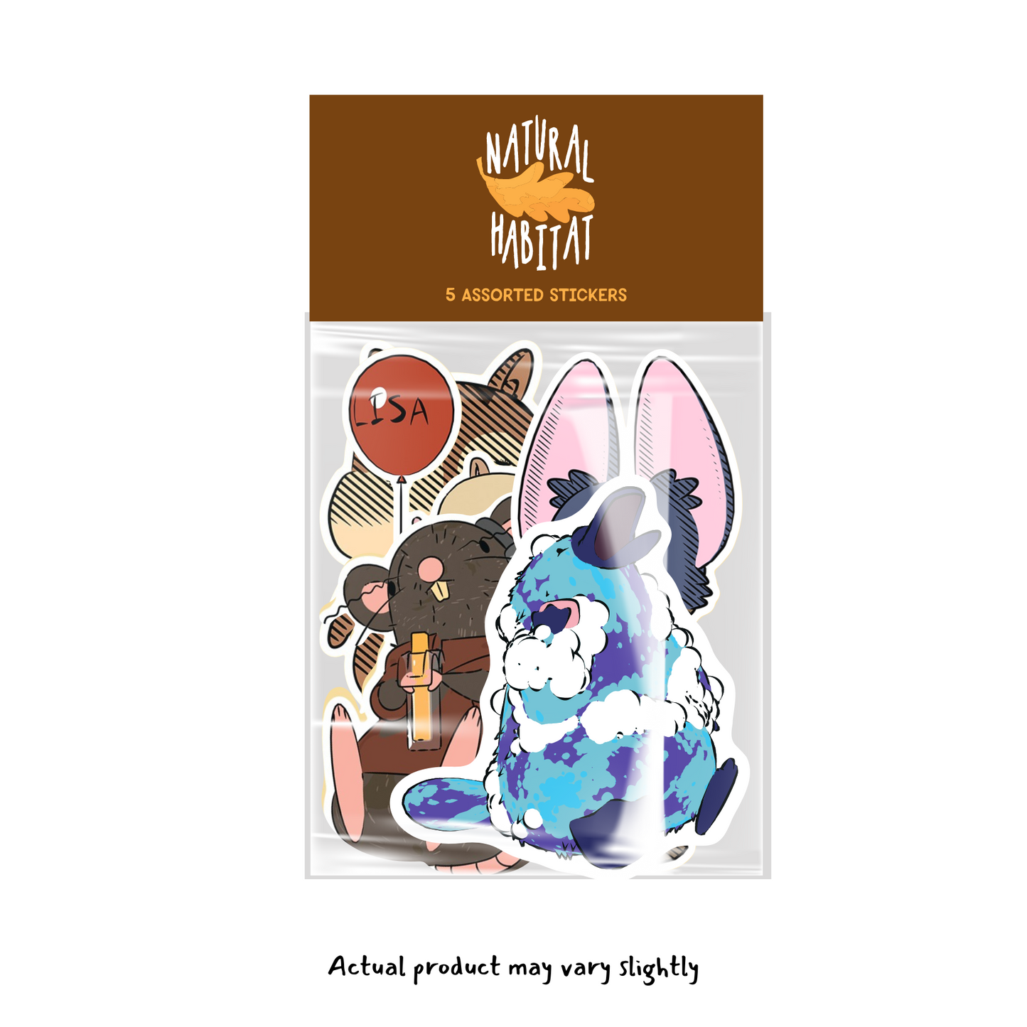 Natural Habitat Sticker Pack