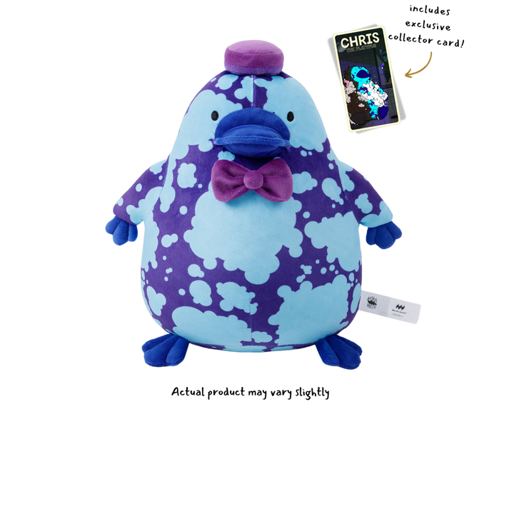Chris the Platypus Plush - Glows-in-the-dark!
