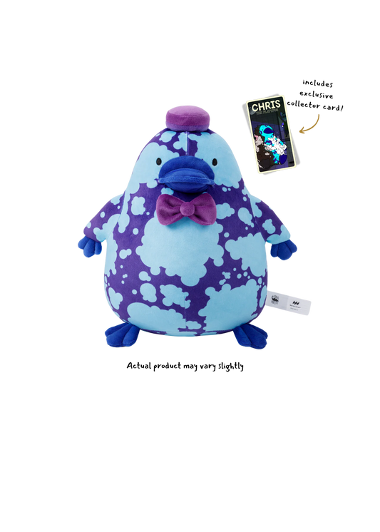 Chris the Platypus Plush - Glows-in-the-dark!
