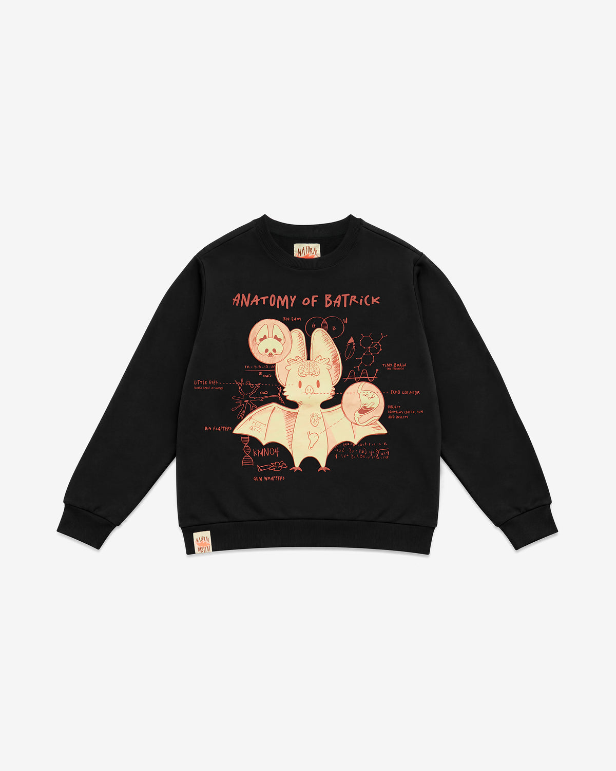 Baby Batrick Crewneck - Black