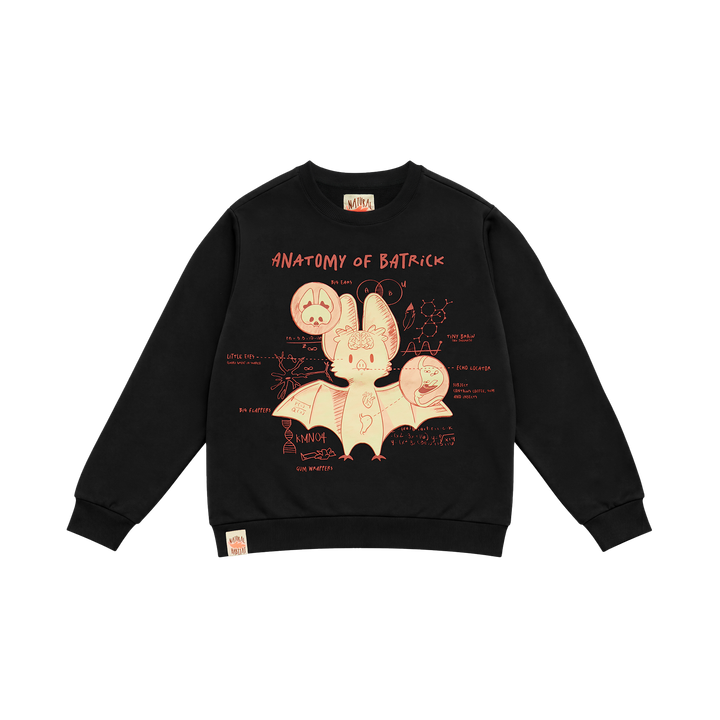 Baby Batrick Crewneck - Black