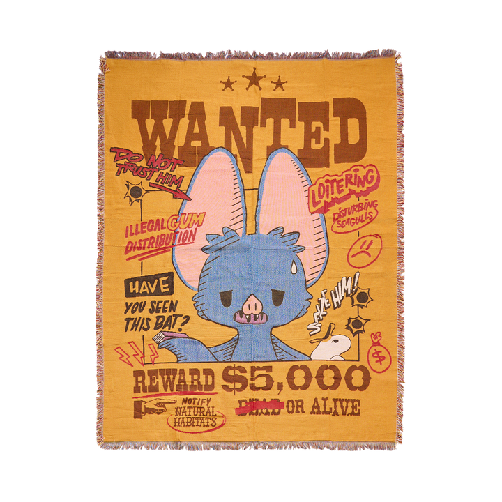 Baby Batrick Blanket (60" x 80")