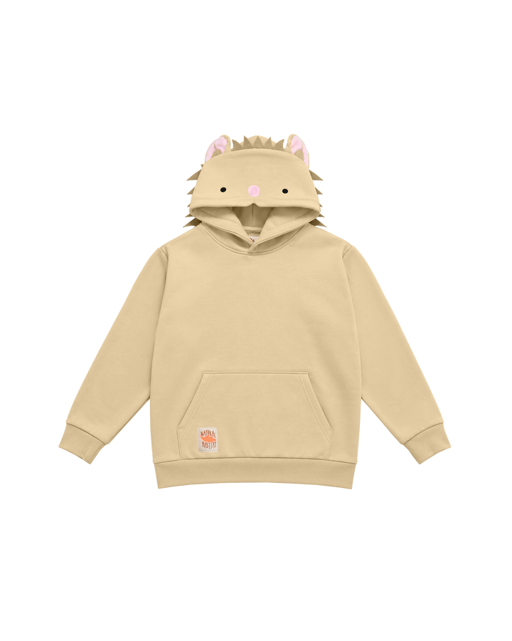 Lisa Character Hoodie - Beige