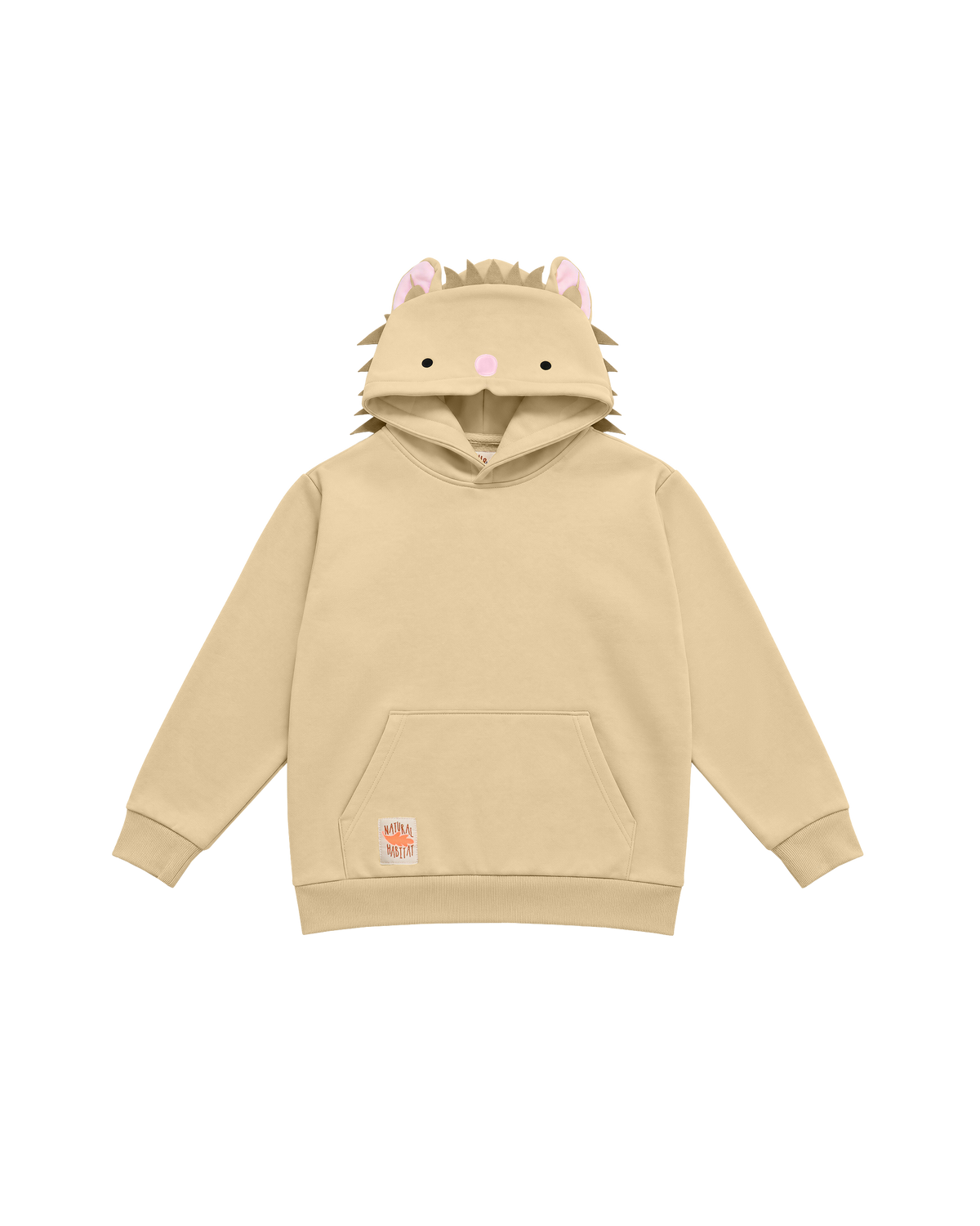 Lisa Character Hoodie - Beige