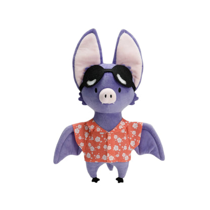 Batrick Plush with Sunglasses and Hawaiian Shirt