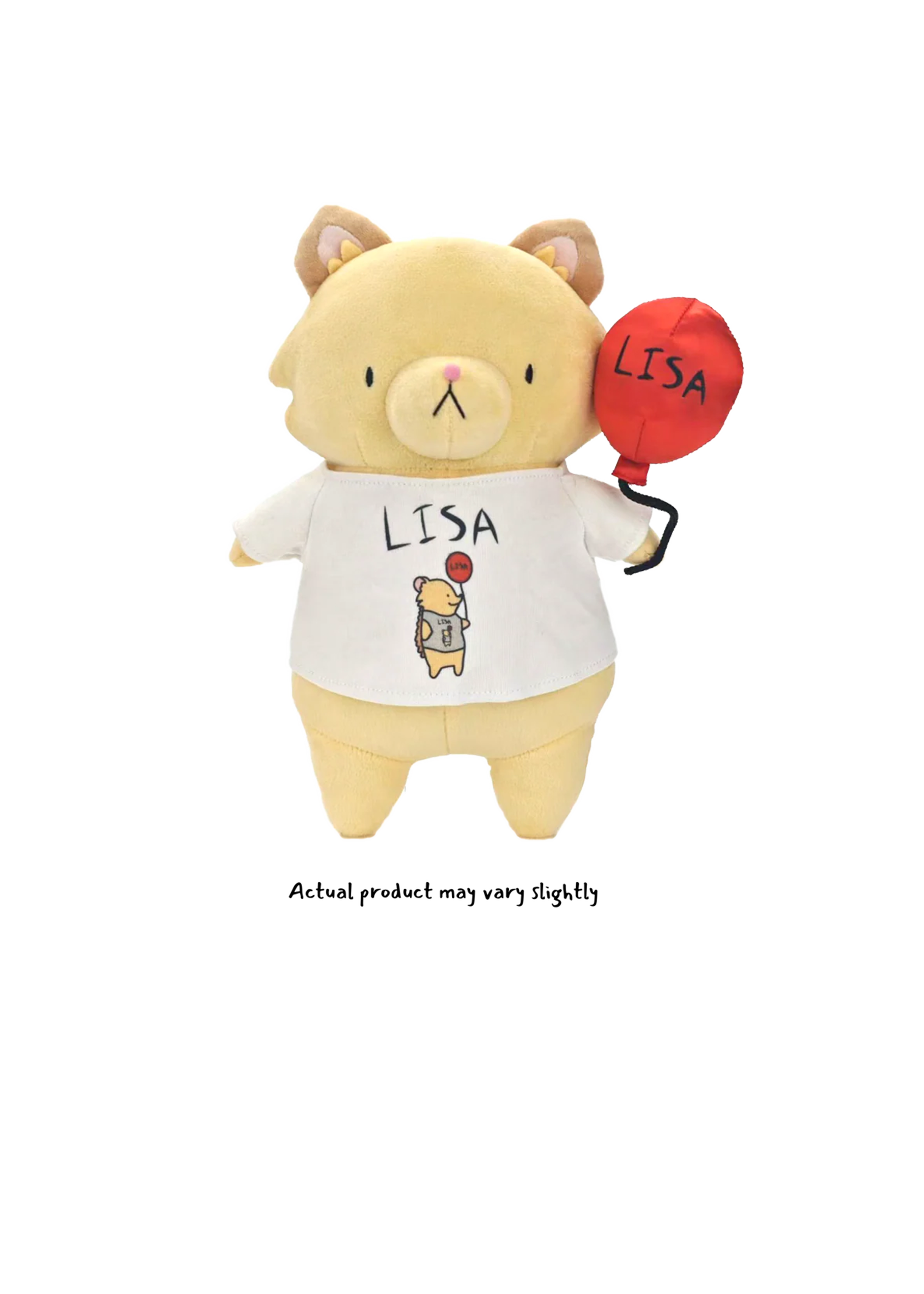 Lisa Plush with Balloon – Natural Habitat