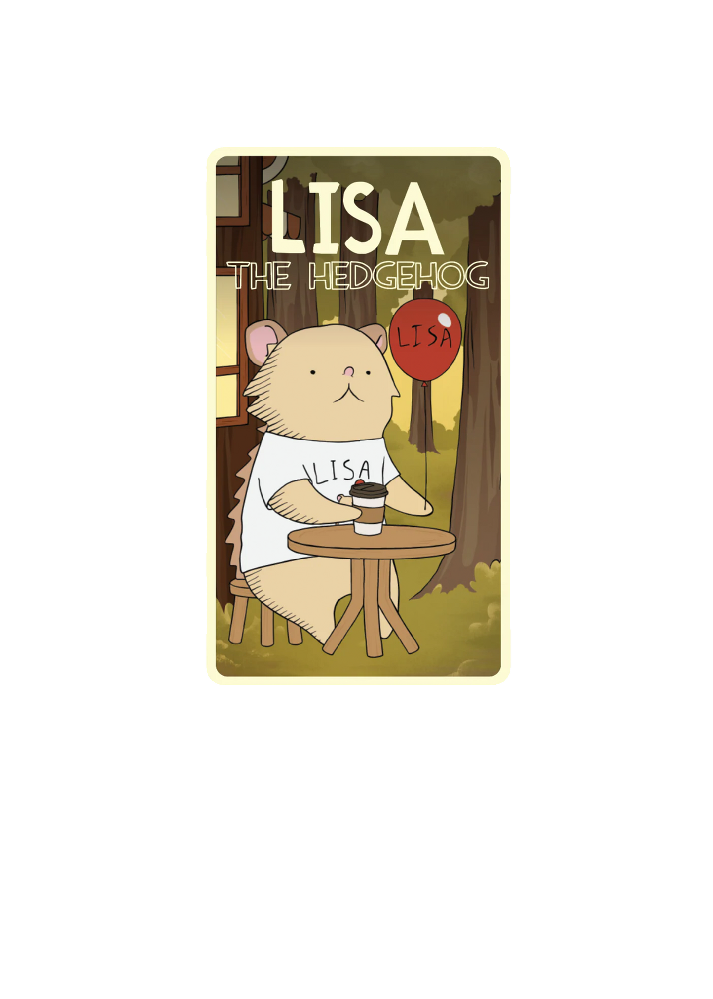 Lisa Plush with Balloon