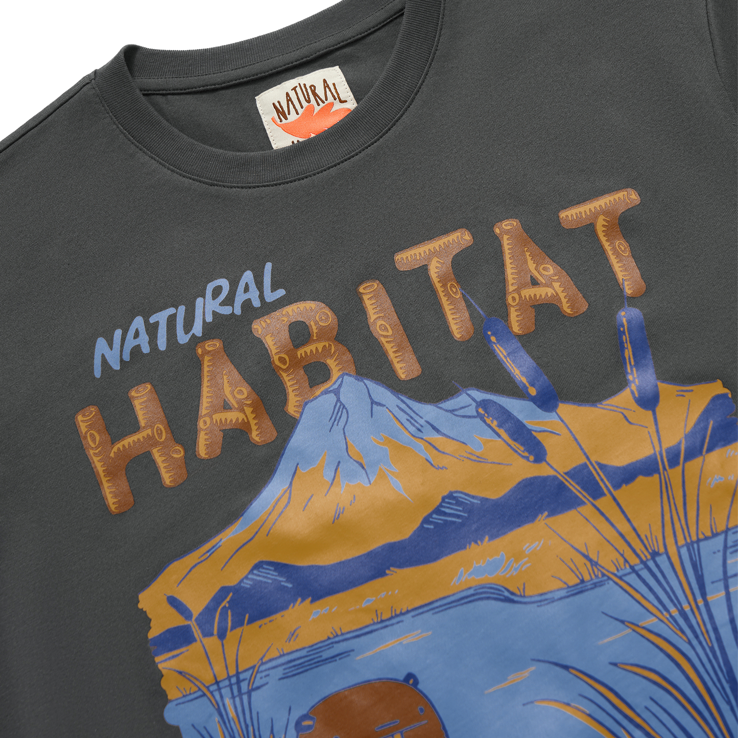 Wetlands Management Charcoal T-shirt