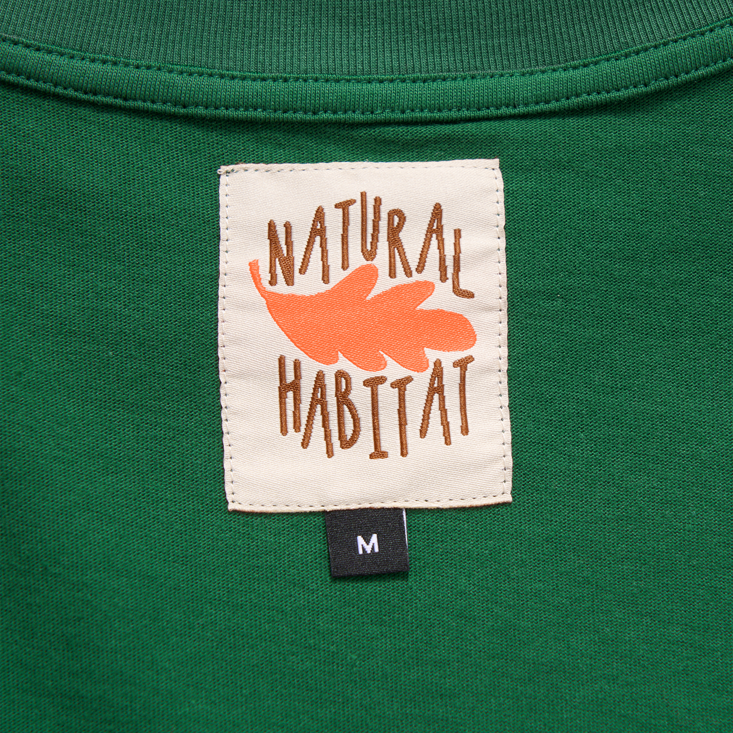 Keep our Habitat Wild Green Crewneck Tee