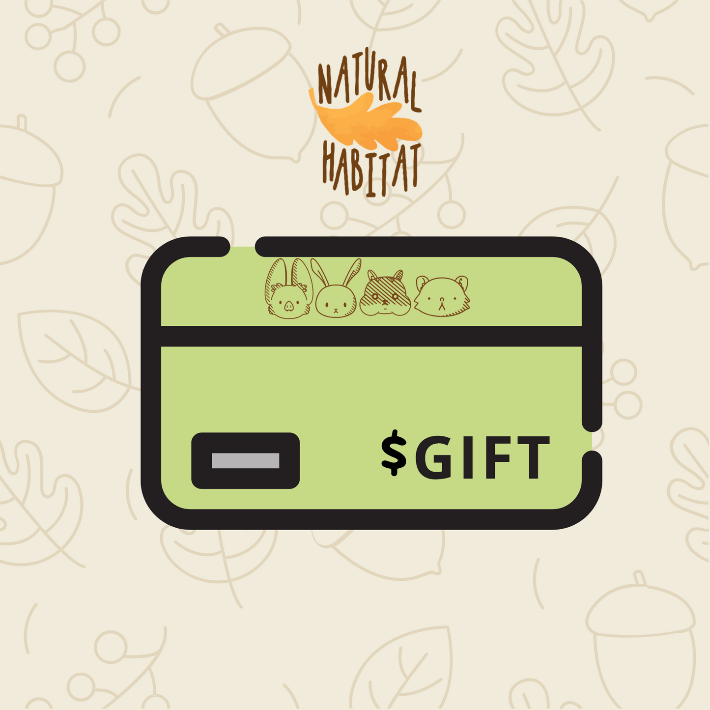 Natural Habitat Merch Digital Gift Card