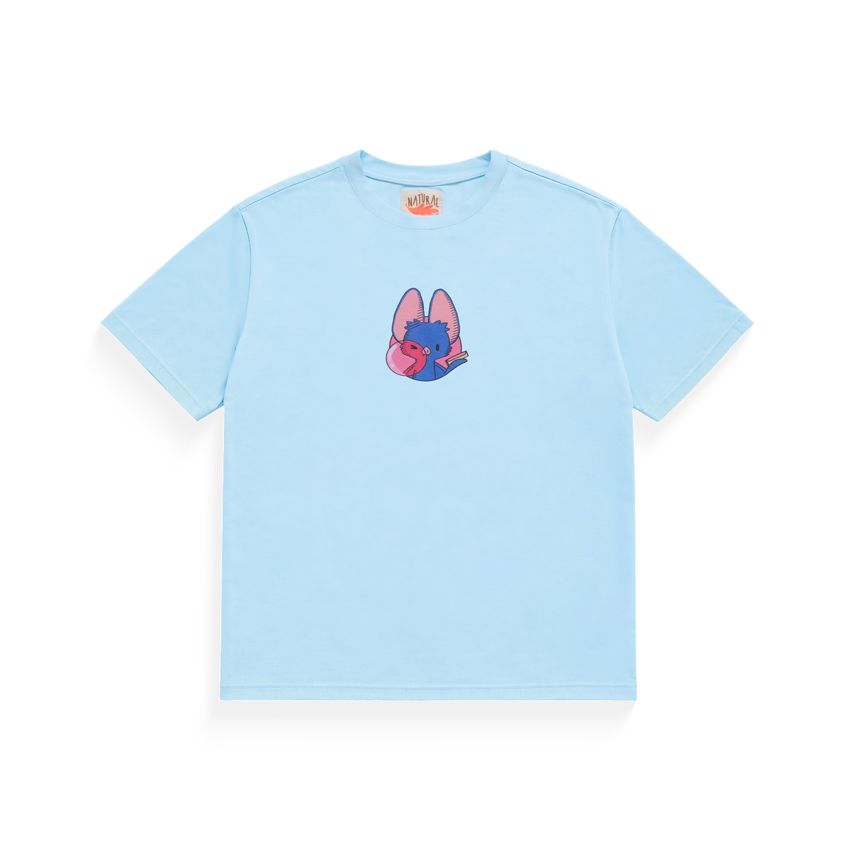 Baby Batrick T-Shirt - Light Blue