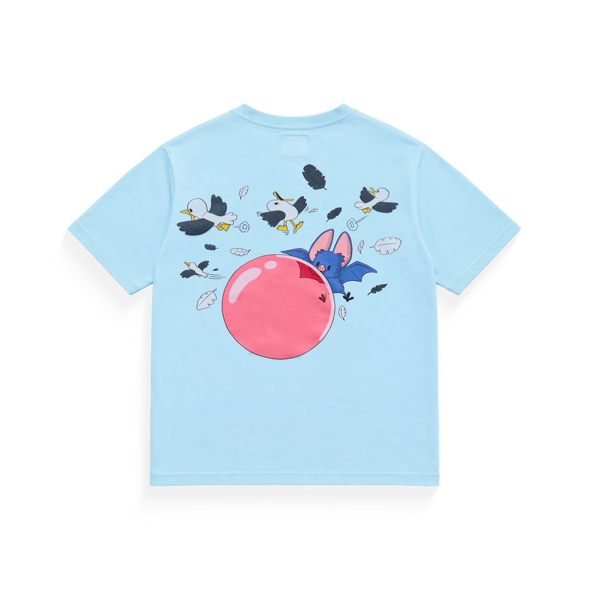 Baby Batrick T-Shirt - Light Blue