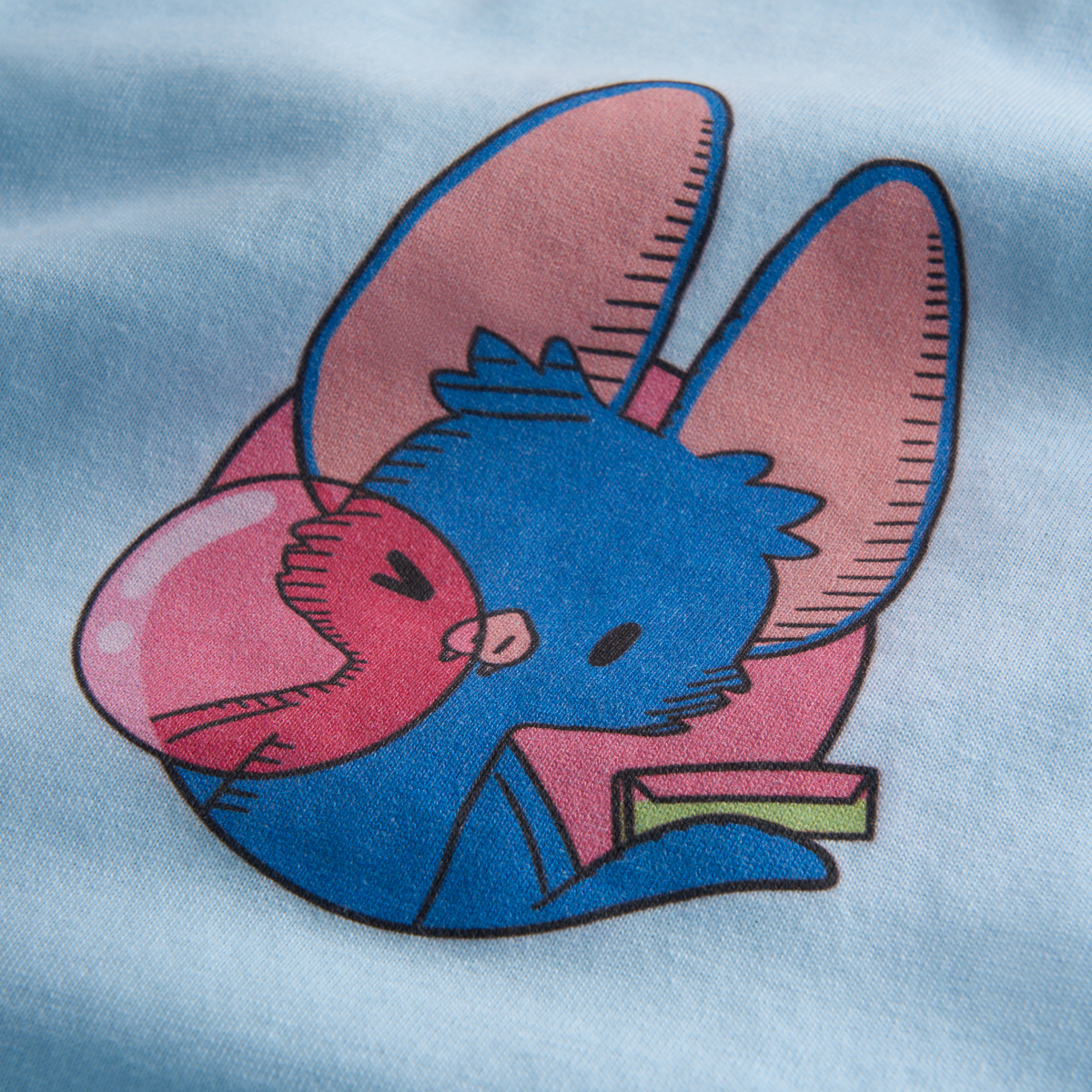 Baby Batrick T-Shirt - Light Blue